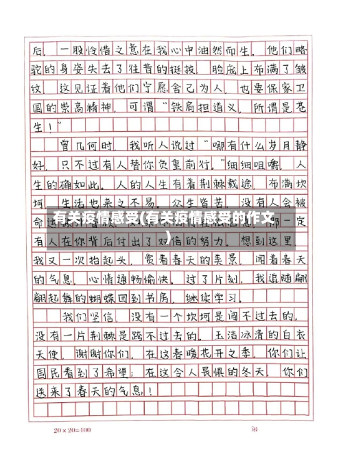 有关疫情感受(有关疫情感受的作文)-第2张图片