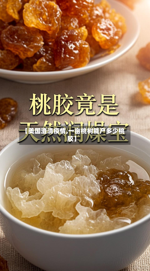 【美国澄清疫情,一亩桃树能产多少桃胶】-第2张图片