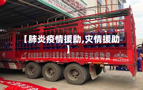 【肺炎疫情援助,灾情援助】