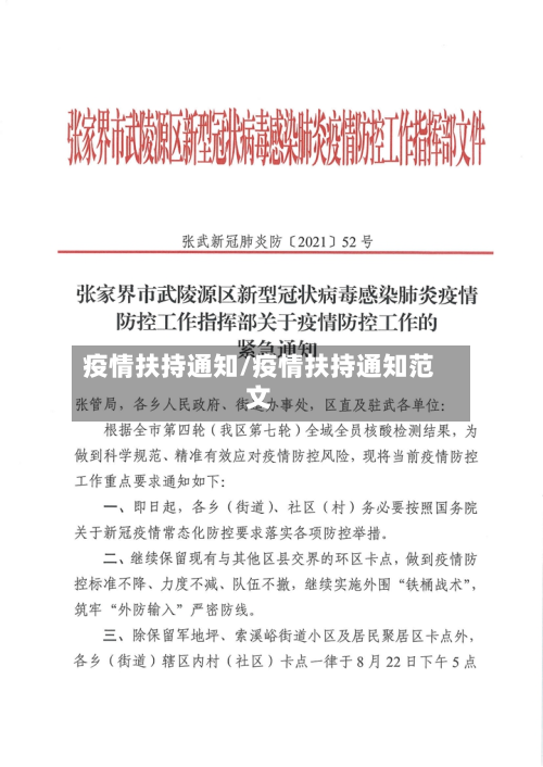 疫情扶持通知/疫情扶持通知范文-第2张图片