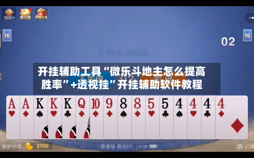 开挂辅助工具“微乐斗地主怎么提高胜率”+透视挂”开挂辅助软件教程