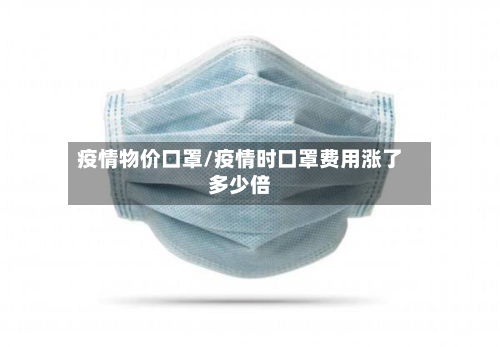 疫情物价口罩/疫情时口罩费用涨了多少倍