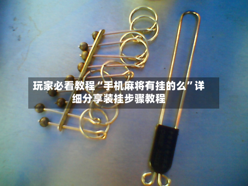 玩家必看教程“手机麻将有挂的么”详细分享装挂步骤教程