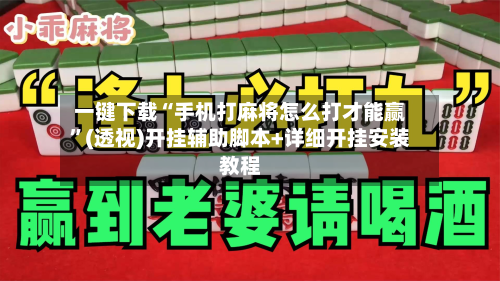 一键下载“手机打麻将怎么打才能赢”(透视)开挂辅助脚本+详细开挂安装教程-第2张图片