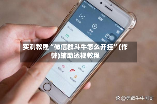 实测教程“微信群斗牛怎么开挂”(作弊)辅助透视教程-第2张图片