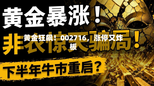 黄金狂飙！002716，涨停又炸板-第2张图片