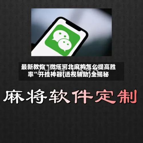 最新教你“微乐河北麻将怎么提高胜率”开挂神器{透视辅助}全揭秘-第1张图片