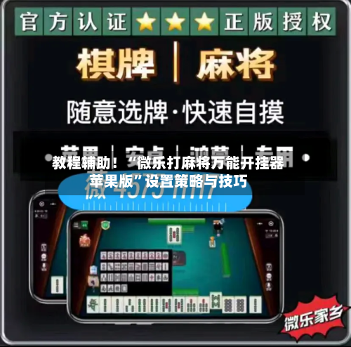 教程辅助!“微乐打麻将万能开挂器苹果版”设置策略与技巧-第2张图片