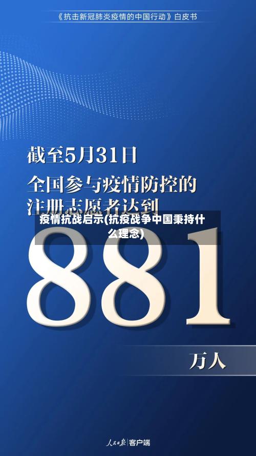 疫情抗战启示(抗疫战争中国秉持什么理念)-第3张图片