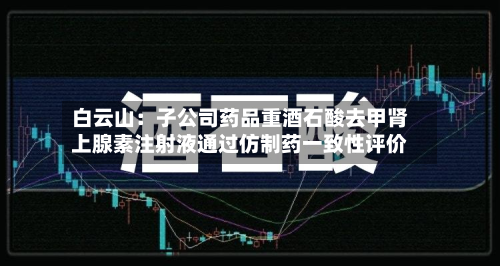 白云山:子公司药品重酒石酸去甲肾上腺素注射液通过仿制药一致性评价-第2张图片